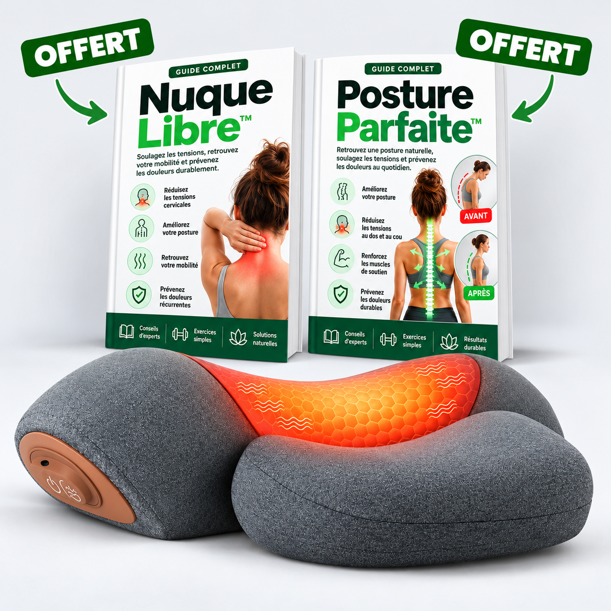 CerviFlex™ — Appareil de décompression cervicale 3-en-1