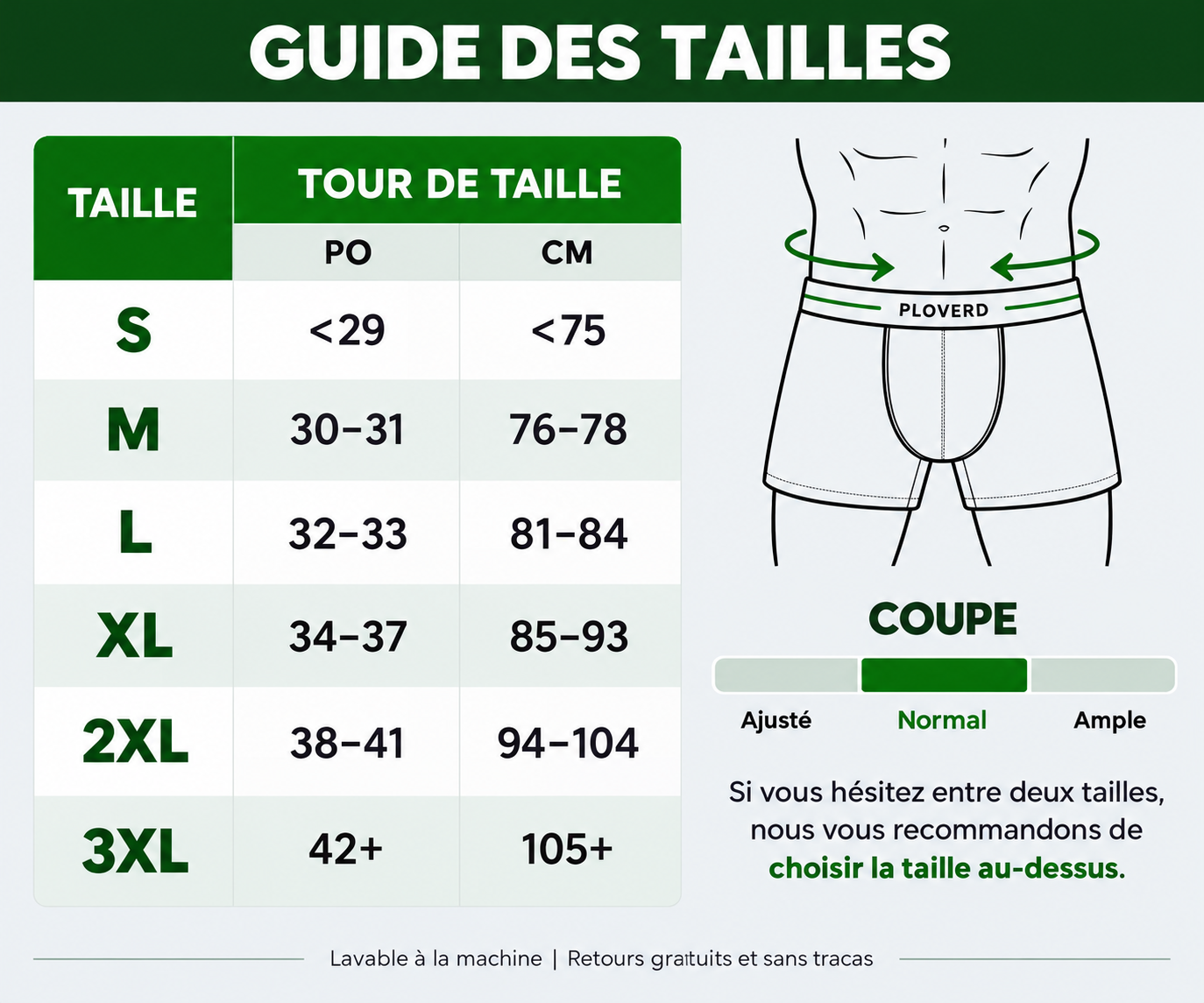 SilkFit™ — Boxer en soie pour homme